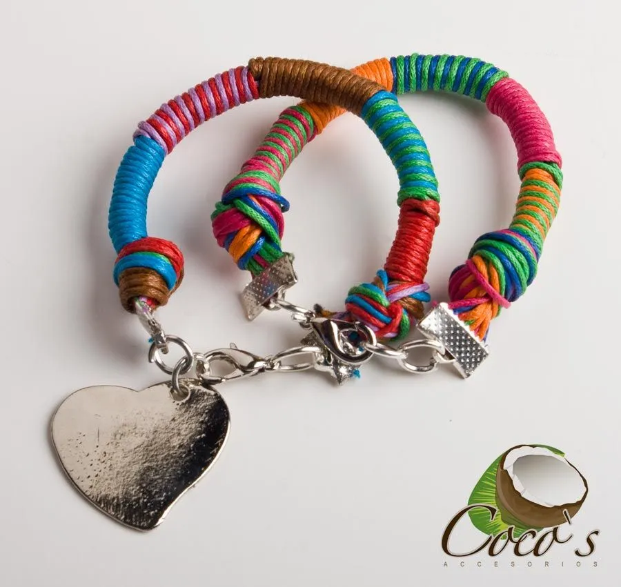 Cocos Accesorios: Pulseras tejidas de yute 115 Bsf