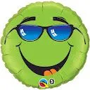 COD. 55986 > Carita feliz verde con lentes 18 COD. 55986 > Carita feliz verde con lentes 18