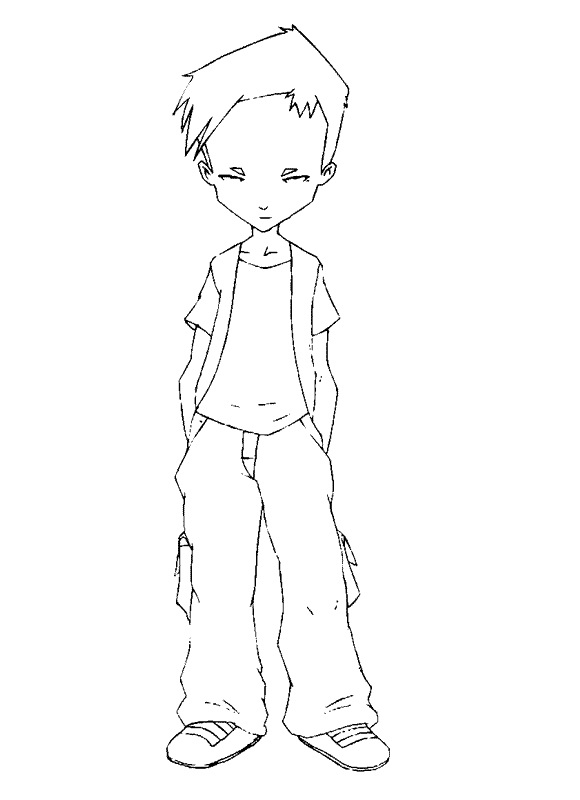 Code lyoko Coloring Pages - Coloringpages1001.