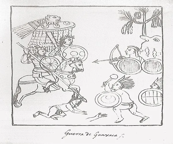 Codigofagia en los textos visuales de la descripción de la ciudad y  provincia de Tlaxcala (1584)