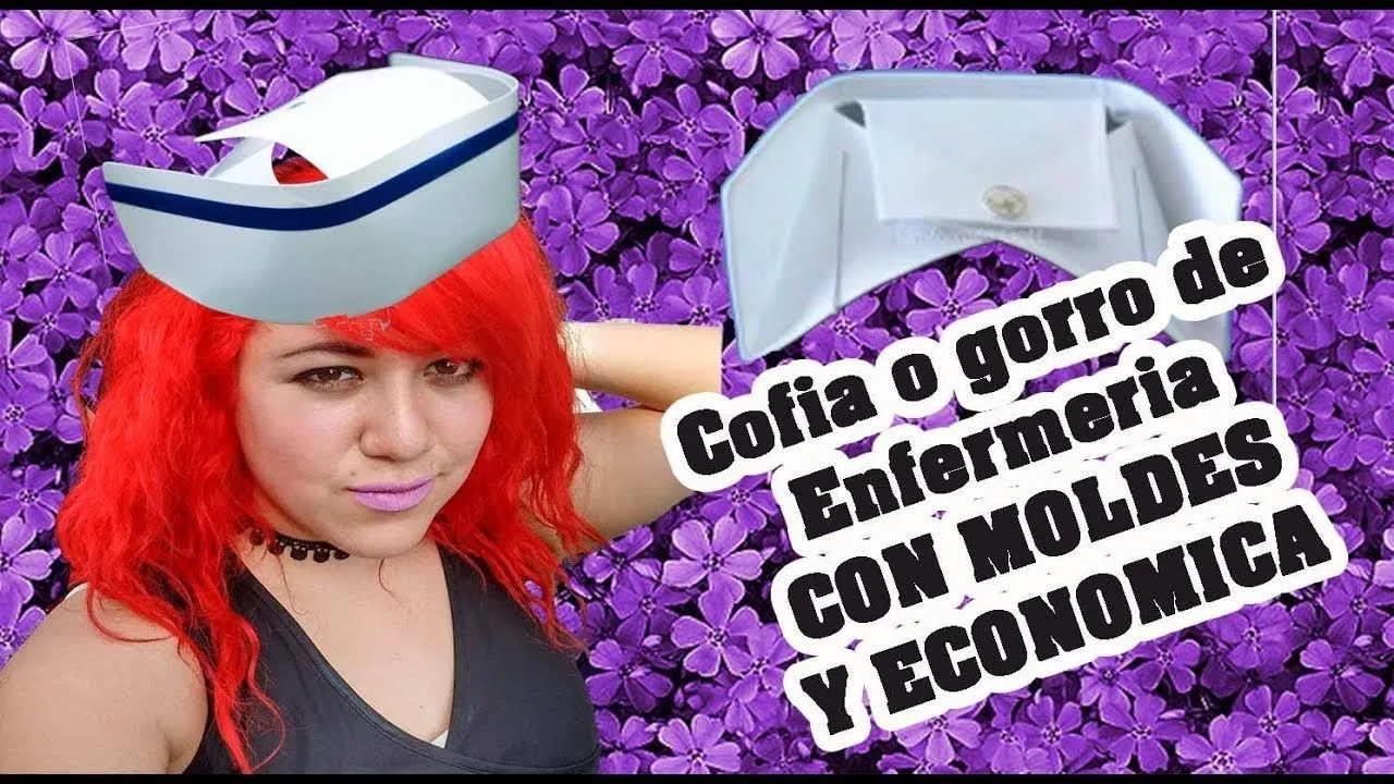 COMO HACER UNA COFIA O GORRO DE ENFERMERA REAL CON MOLDES | Como hacer una cofia, Gorro enfermera, Cofias enfermera COMO HACER UNA COFIA O GORRO DE ENFERMERA REAL CON MOLDES | Como hacer una cofia, Gorro enfermera, Cofias enfermera