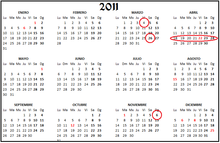 Cofradía Jesús de Medinaceli: enero 2011