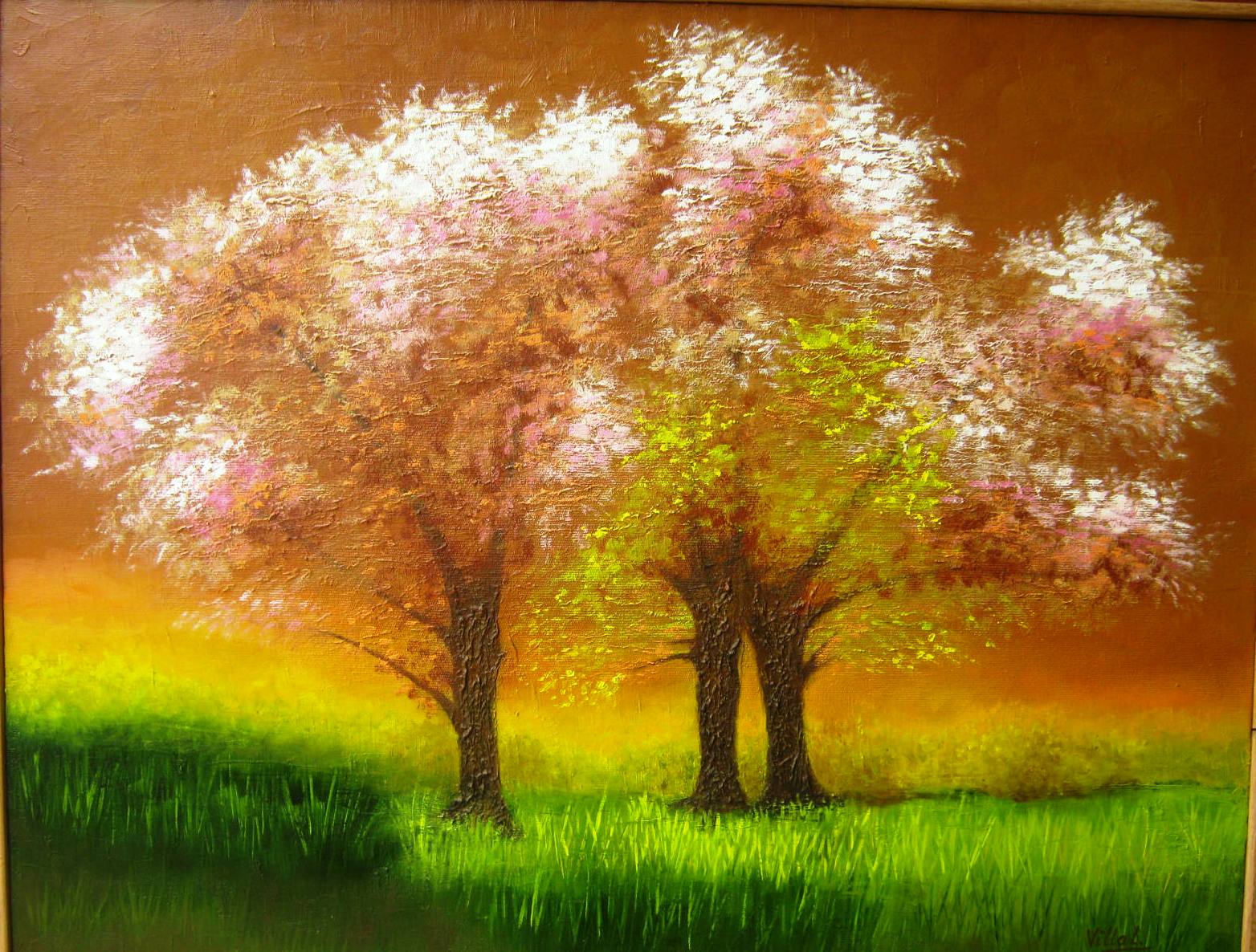 EL COFRE - Pintura artística: PINTAR ARBOLES AL ÓLEO EL COFRE - Pintura artística: PINTAR ARBOLES AL ÓLEO