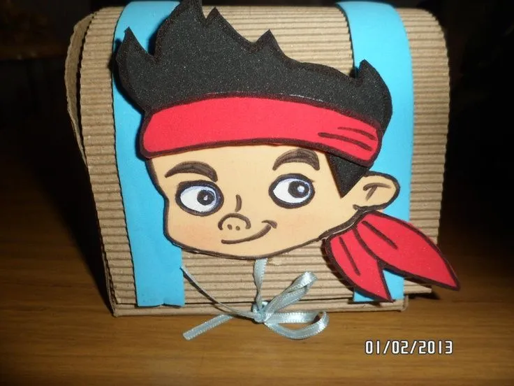 Cofre del tesoro, Jake | Piratas party | Pinterest Cofre del tesoro, Jake | Piratas party | Pinterest