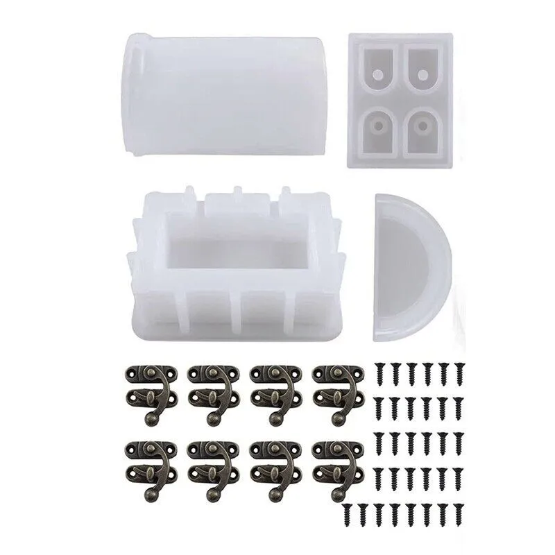 Cofre del tesoro molde de resina, molde de silicona resina epoxi joyería caja de almacenamiento pequeña O3R8 4712096474776 | eBay Cofre del tesoro molde de resina, molde de silicona resina epoxi joyería caja de almacenamiento pequeña O3R8 4712096474776 | eBay