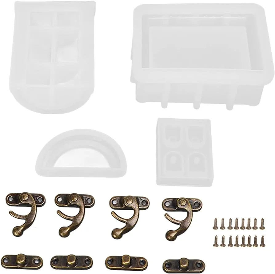 Cofre del Tesoro moldes de silicona fácil desmoldar caja de almacenamiento contenedor de resina reutilizable molde para manualidades DIY regalo de vacaciones regalo de cumpleaños : Amazon.com.mx: Ropa, Zapatos y Accesorios Cofre del Tesoro moldes de silicona fácil desmoldar caja de almacenamiento contenedor de resina reutilizable molde para manualidades DIY regalo de vacaciones regalo de cumpleaños : Amazon.com.mx: Ropa, Zapatos y Accesorios