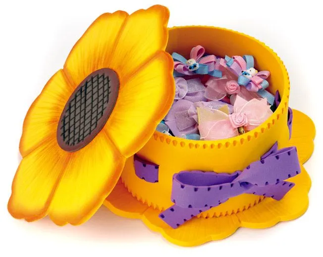 Manualidades cofres en foami - Imagui