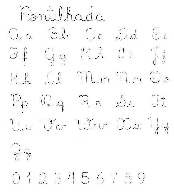 Coisas de Prô´s: Alfabeto pontilhado e numerais pontilhados ... Coisas de Prô´s: Alfabeto pontilhado e numerais pontilhados ...