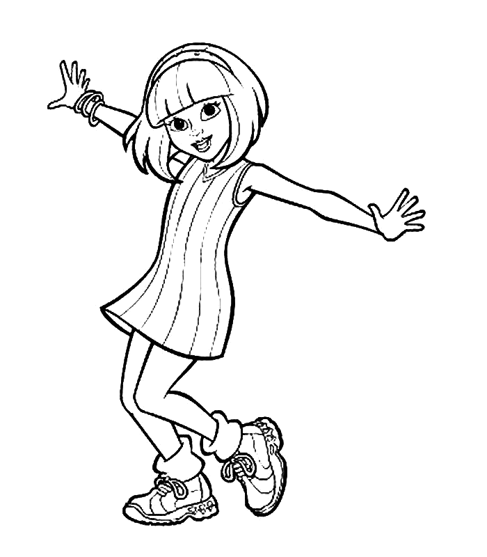 Coisas de Prô´s: LazyTown Para colorir