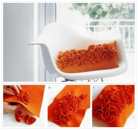 Hacer un cojín de fieltro - Paperblog