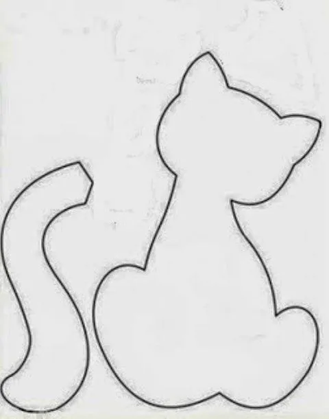 Cómo hacer un cojín con forma de gato ~ lodijoella Cómo hacer un cojín con forma de gato ~ lodijoella