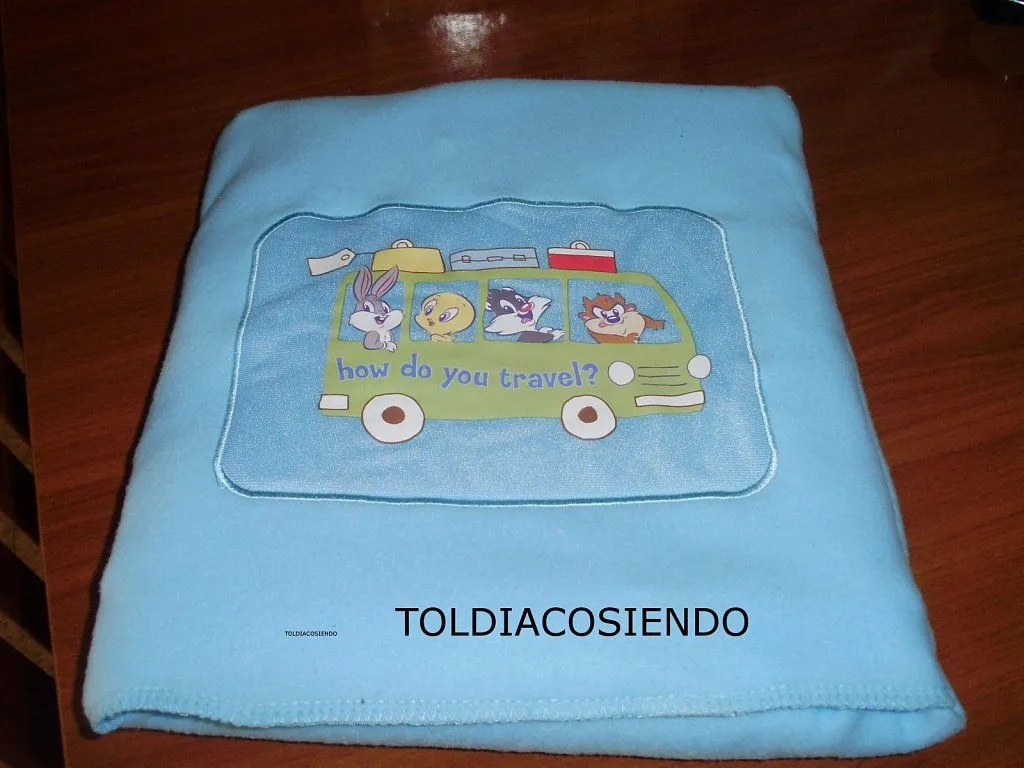 cojin manta para bebe | Aprender manualidades es facilisimo.