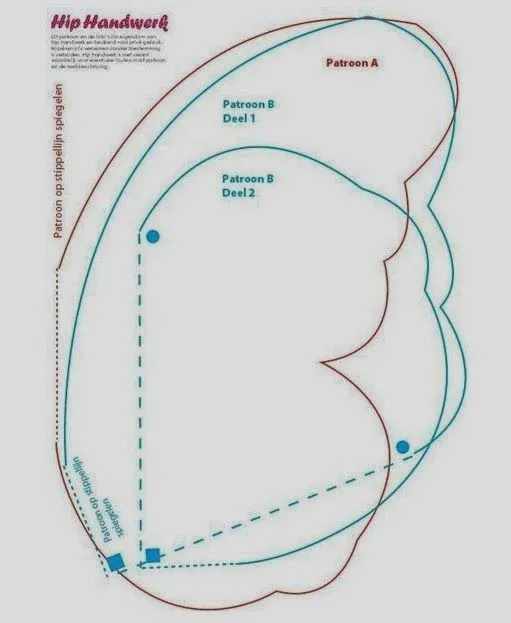 Cojín Mariposa con molde ~ lodijoella