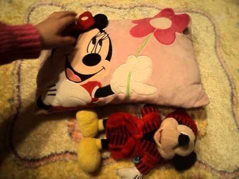 COJÍN DE MINNIE Y MUÑECO - YouTube