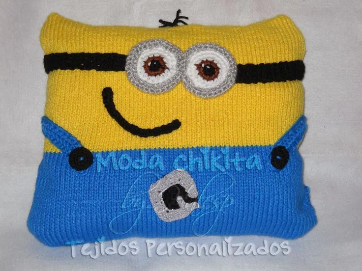 Cojin tejido a dos agujas y detalles en crochet | tejidos (macrame ... Cojin tejido a dos agujas y detalles en crochet | tejidos (macrame ...