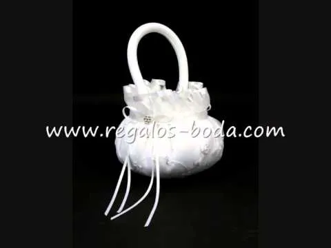 Cojines y cestas de arras para novias y bodas Regaloos.com-Regalos ...