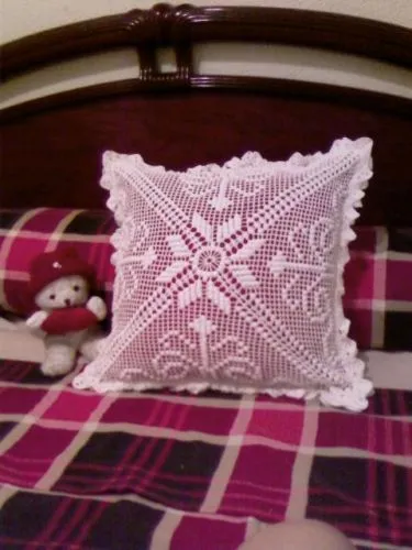 Cojines a crochet - Imagui