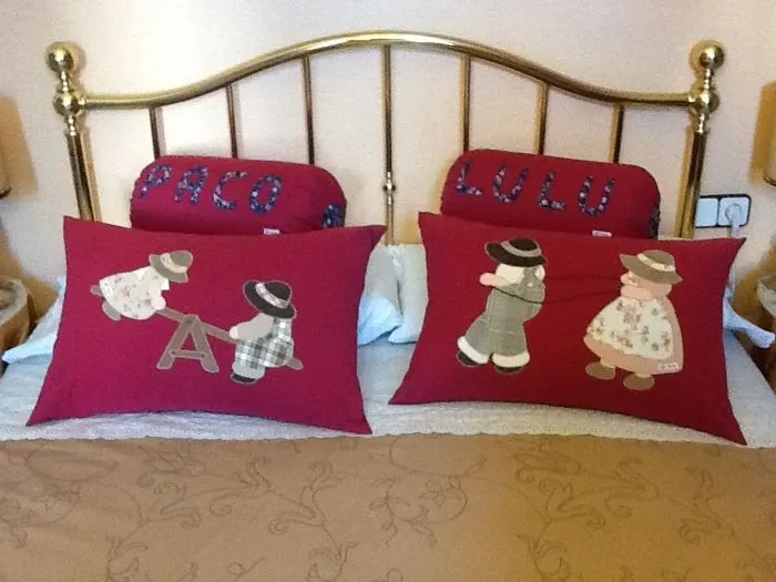 Cojines de decoración para cama | Creaciones mami Lulu Cojines de decoración para cama | Creaciones mami Lulu
