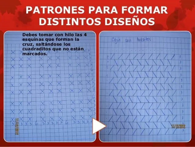 Cojines drapeados y patrones para crearlos