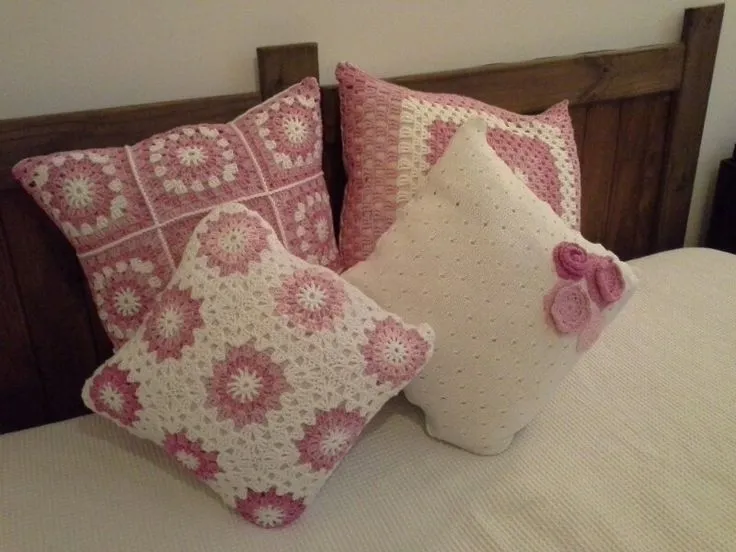 Crochet (Almohadones) on Pinterest | Tejidos, Crochet and Poufs Crochet (Almohadones) on Pinterest | Tejidos, Crochet and Poufs