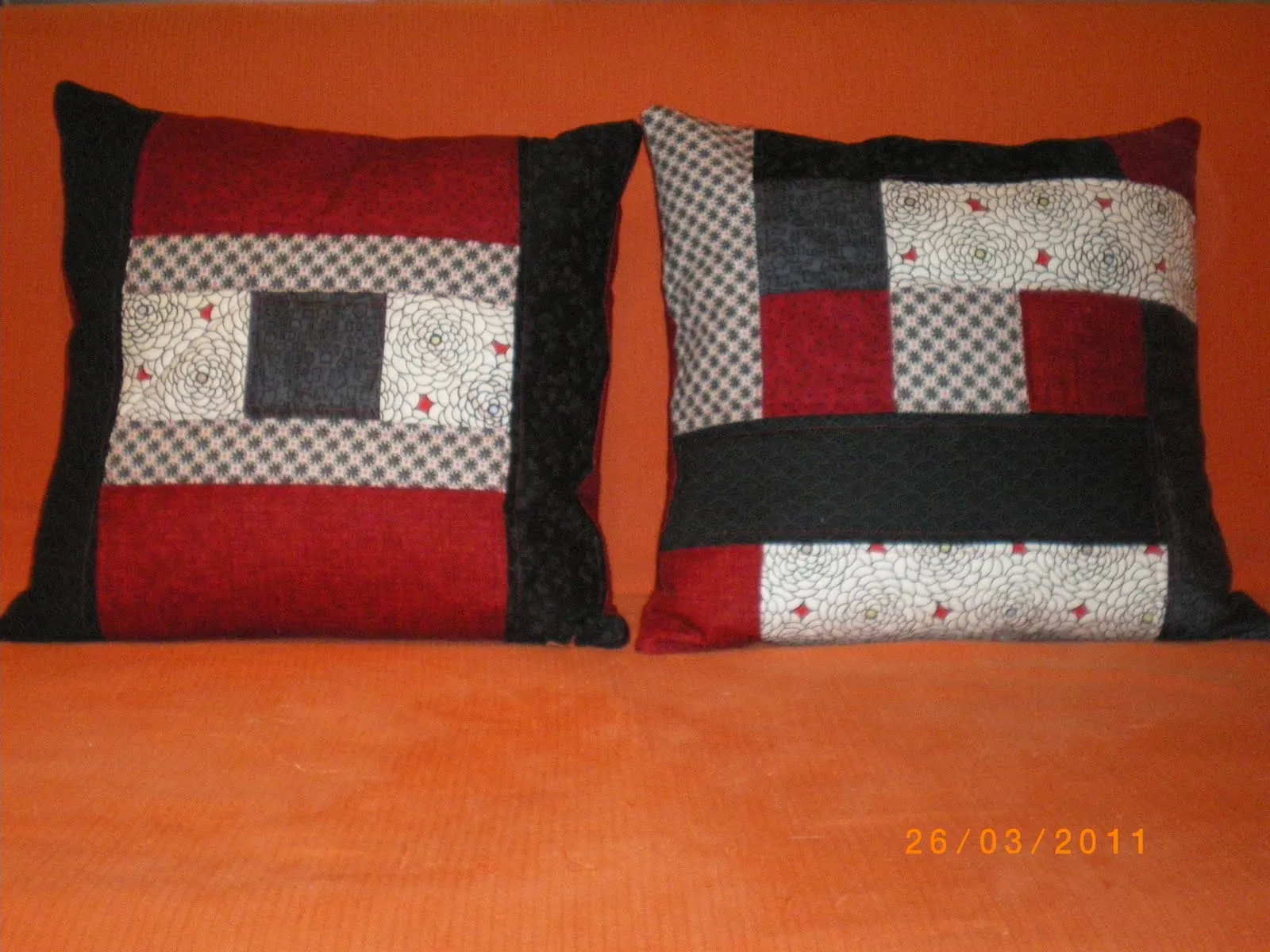 Cojines patchwork - Imagui