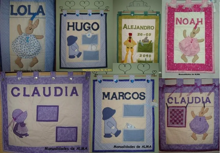 Tapices Infantiles en Patchwork | Stock Manualidades de Alma Tapices Infantiles en Patchwork | Stock Manualidades de Alma