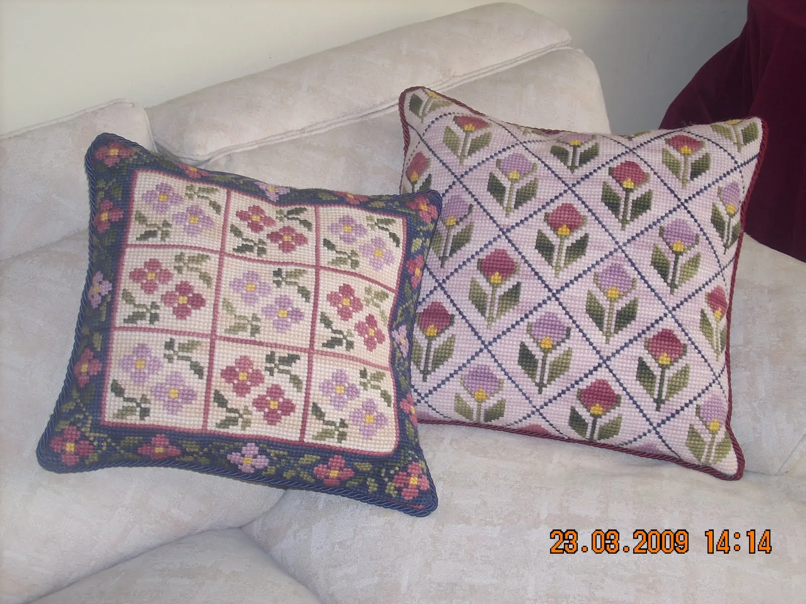 Bordados Punto Cruz: Cojines