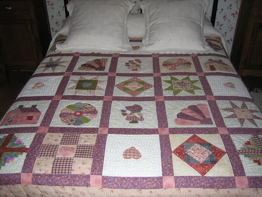 colcha colores patchwork | Aprender manualidades es facilisimo.