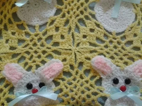 COLCHA DE CONEJOS A CROCHET Y CONEJOS A CROCHET PARA COBIJA PlayList COLCHA DE CONEJOS A CROCHET Y CONEJOS A CROCHET PARA COBIJA PlayList