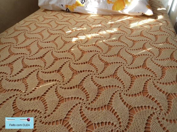 Colcha de Crochê Solteiro | PONTOS &amp; PONTOS | Elo7