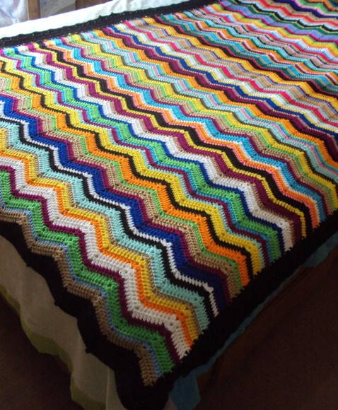 Colchas en croche - Imagui