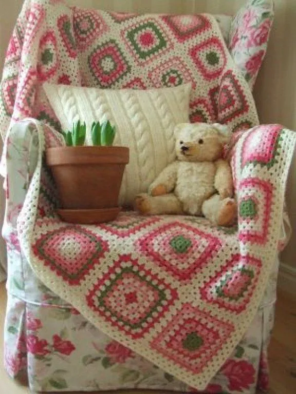 ganchillo colcha | Decorar tu casa es facilisimo.