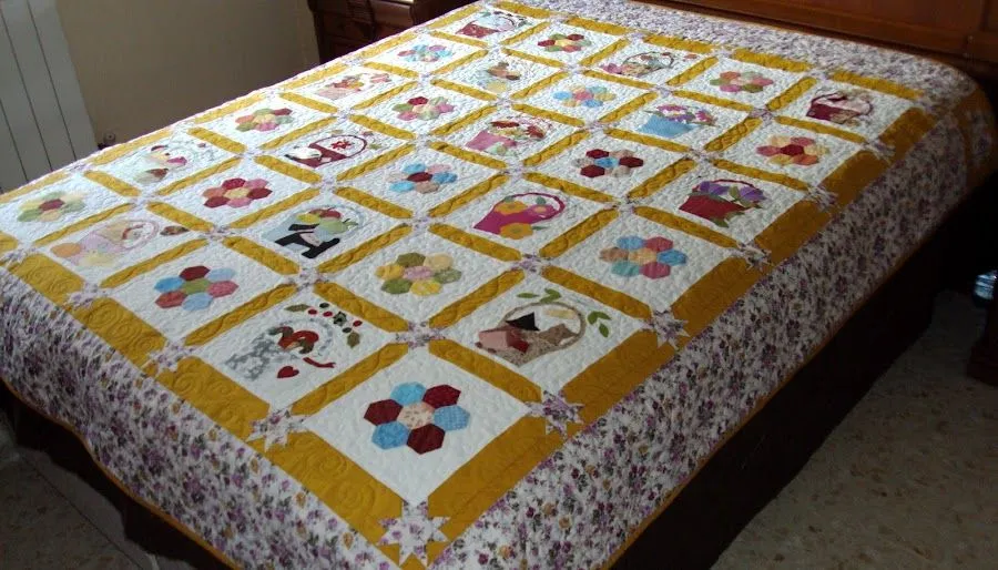 como se hace una colcha en patchwork | facilisimo.com