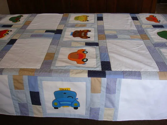 Colcha Patchwork- Infantil Solteiro | Fafa Arte | Elo7 Colcha Patchwork- Infantil Solteiro | Fafa Arte | Elo7