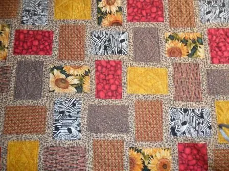 Colcha de patchwork motivos africanos | Mis trabajos de patchwork ... Colcha de patchwork motivos africanos | Mis trabajos de patchwork ...