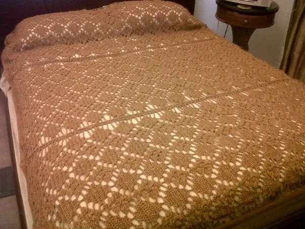 Colcha tejida en crochet !!! | De todo un poco | Pinterest | Crochet Colcha tejida en crochet !!! | De todo un poco | Pinterest | Crochet