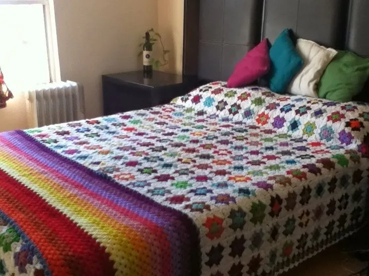 Colchas Al Crochet - Tejidos Artesanales - $ 500,00 en ... Colchas Al Crochet - Tejidos Artesanales - $ 500,00 en ...