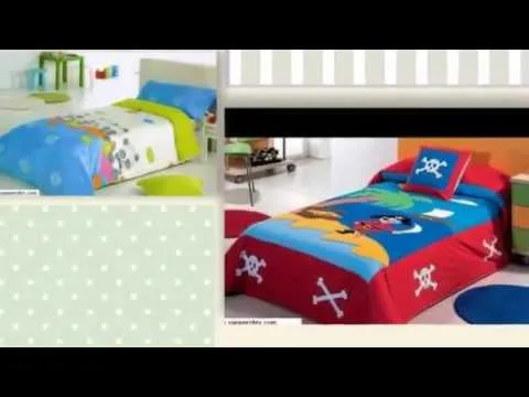 Colchas y edredones infantiles - YouTube