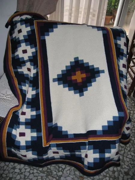Mantas (afghan) | esdovi.com ( El Señor de los Ovillos ) Mantas (afghan) | esdovi.com ( El Señor de los Ovillos )