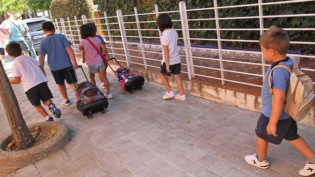 Ir al cole andando, un reto no tan difícil - ABC de Sevilla
