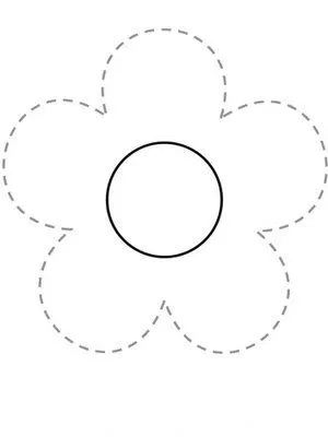 Flores grandes para pintar - Imagui