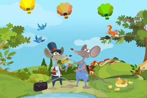 MI COLE AL DIA: RATÓN DE CAMPO Y RATÓN DE CIUDAD MI COLE AL DIA: RATÓN DE CAMPO Y RATÓN DE CIUDAD