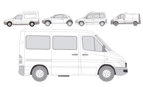 Camionetas vectores - Imagui