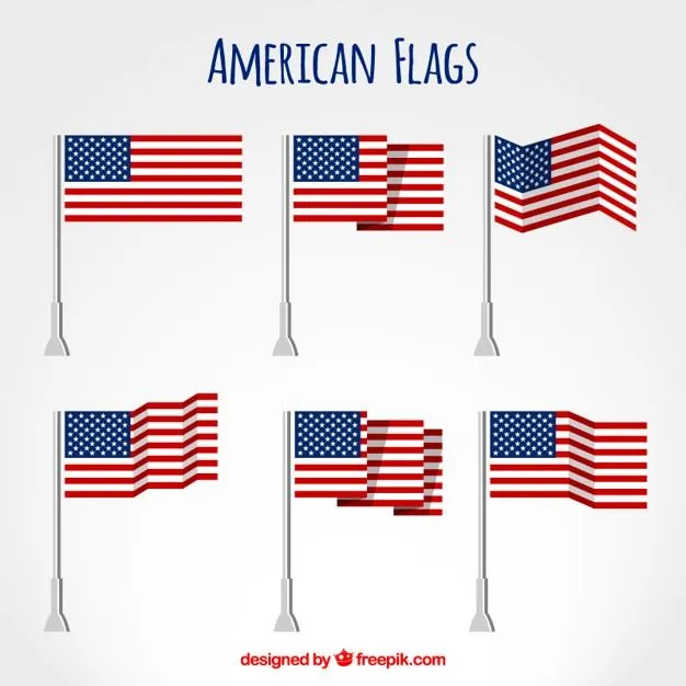 Colección Banderas americanas planas | Descargar Vectores gratis Colección Banderas americanas planas | Descargar Vectores gratis