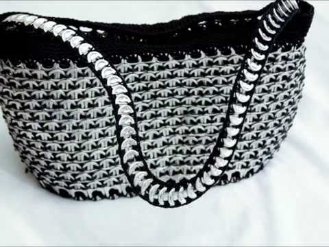 Coleccion de bolsas hechas con anillas - YouTube