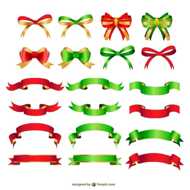 Colección de cintas y lazos | Descargar Vectores gratis Colección de cintas y lazos | Descargar Vectores gratis