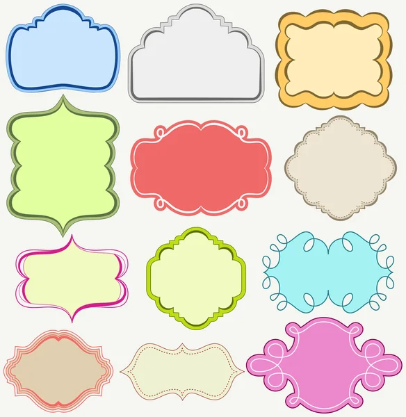 Colección de cuadros lindos — Vector stock © Danussa #5382085 Colección de cuadros lindos — Vector stock © Danussa #5382085