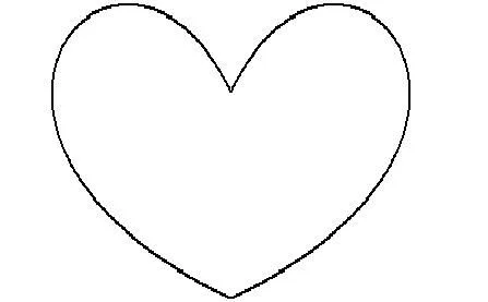 Dibujos de corazones para colorear - Imagui