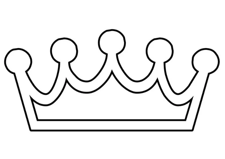 Moldes de coronas de princesas para imprimir - Imagui