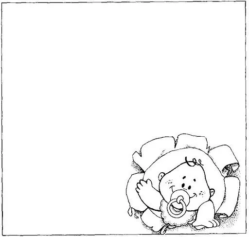 Mi colección de dibujos: ♥ Dibujos de bebés para colorear ♥